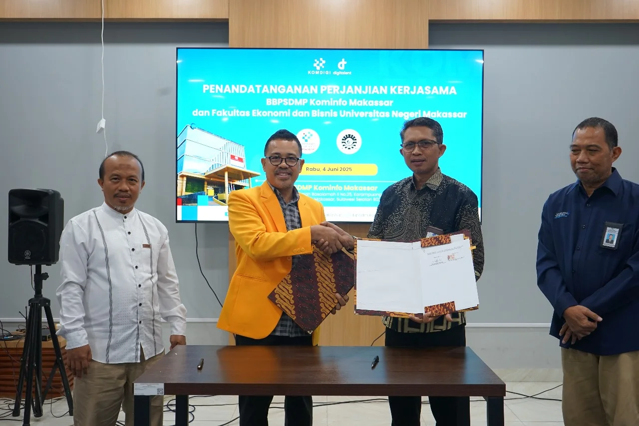 KOMDIGI dan Program Studi Manajemen FEB UNM Jalin Kerja Sama Strategis untuk Peningkatan Kapasitas Digital Mahasiswa
