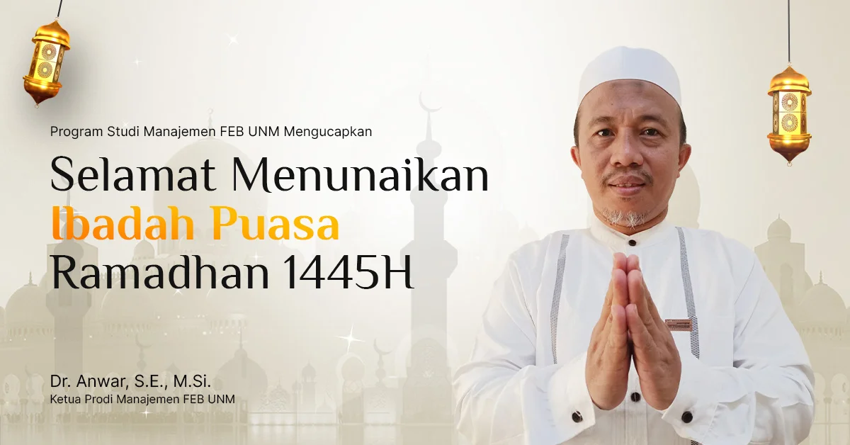 Selamat Menunaikan Ibadah Puasa Ramadhan 1445H