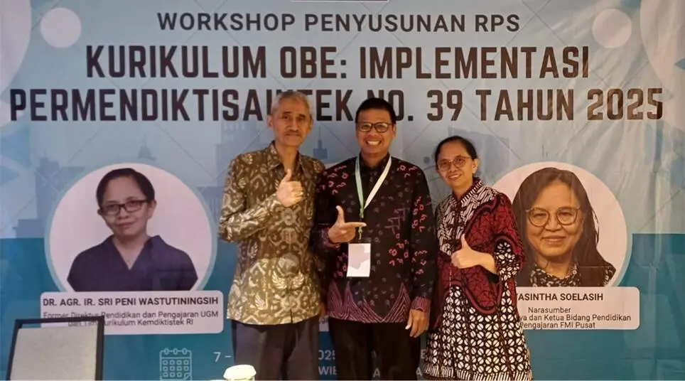 Ketua Pengembang Kurikulum Prodi Manajemen FEB UNM Hadiri Workshop Penyusunan RPS Berbasis OBE di Jakarta